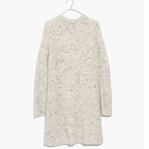 Madewell Donegal Northfield Mockneck Sweater Dress